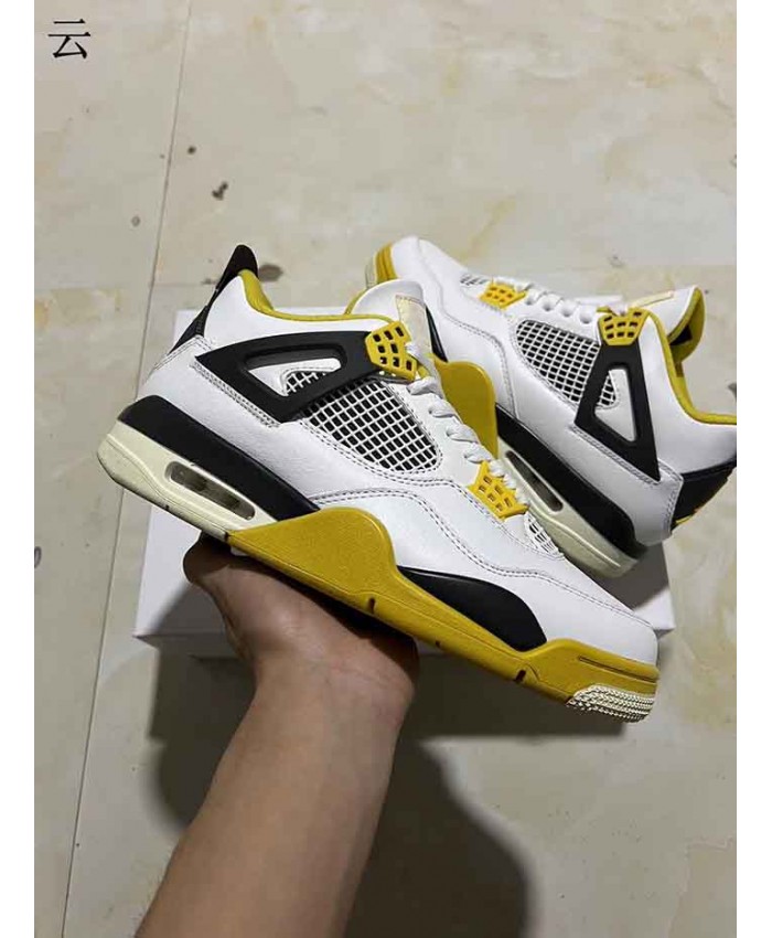 Air Jordan 4 Vivid Sulfur Basketball Shoes